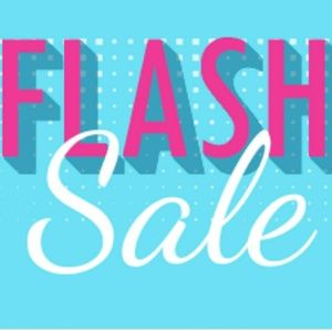 Flash sale on select items !!!